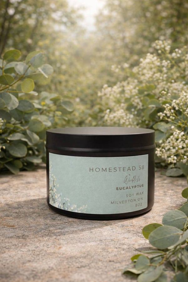 Eucalyptus – Wickless Soy Candle | 8oz