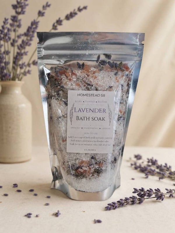 Lavender Bath Soak (5oz)