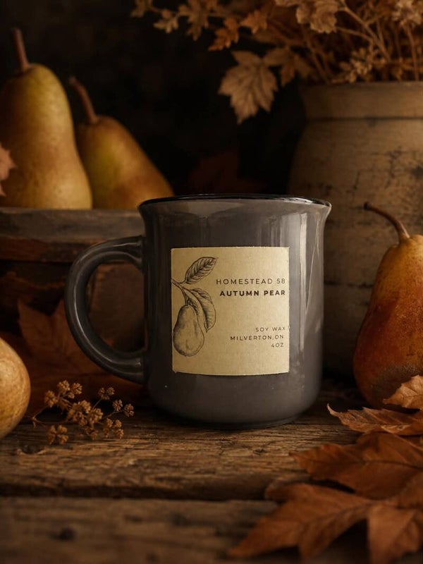 Autumn Pear – 4oz Soy Candle