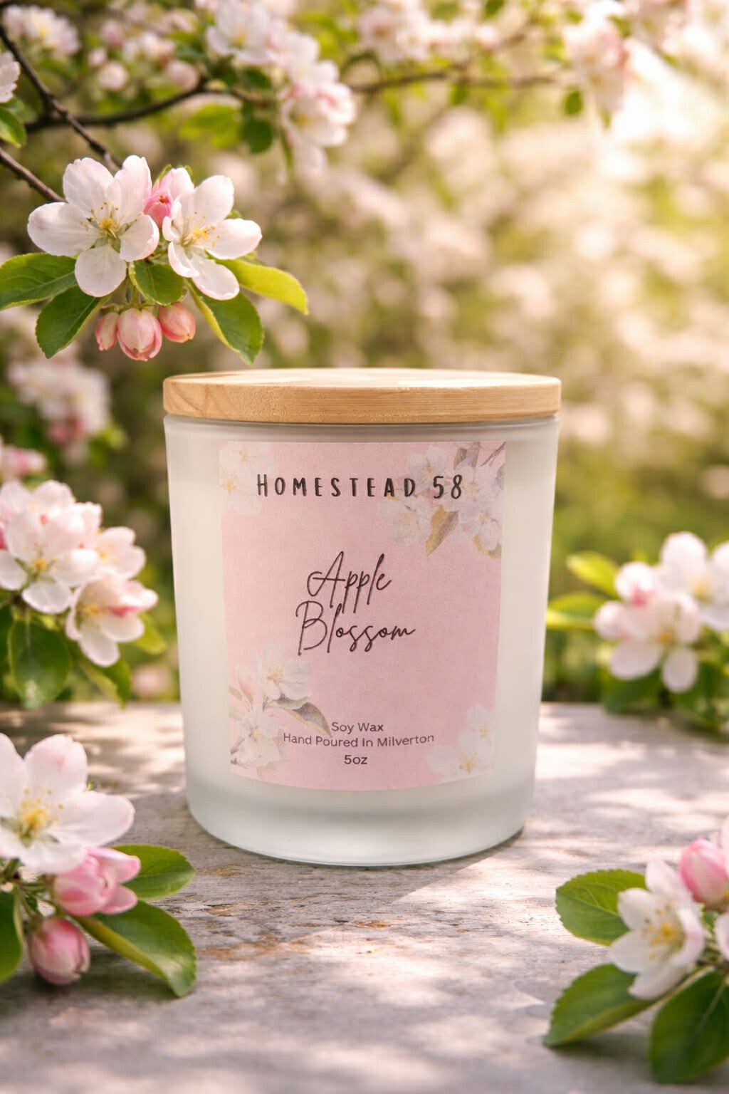Apple Blossom Soy Candle – 5oz