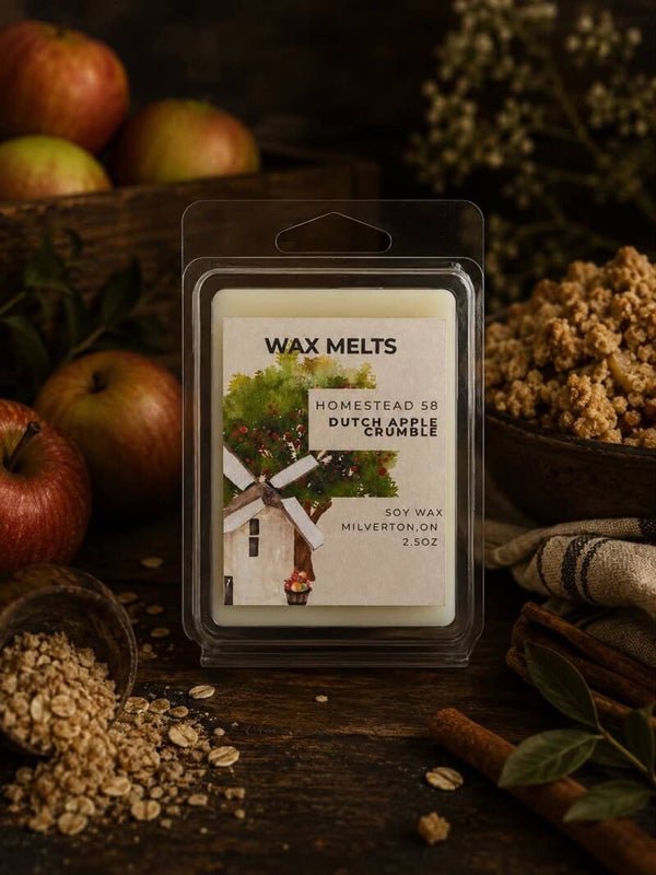 Dutch Apple Crumble – 2.5oz Soy Wax Melts