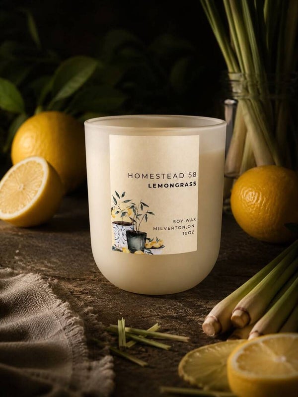 Lemongrass 10oz Candle