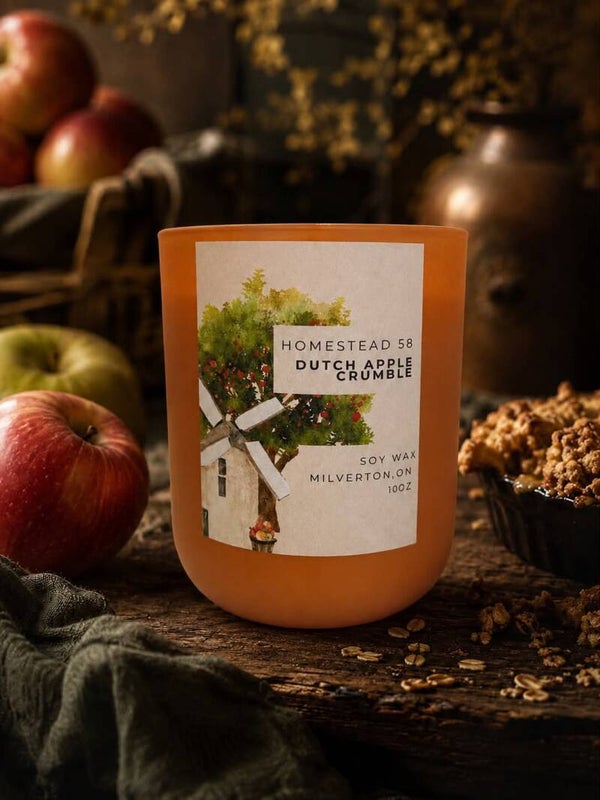 Dutch Apple Crumble - 10oz Soy Candle