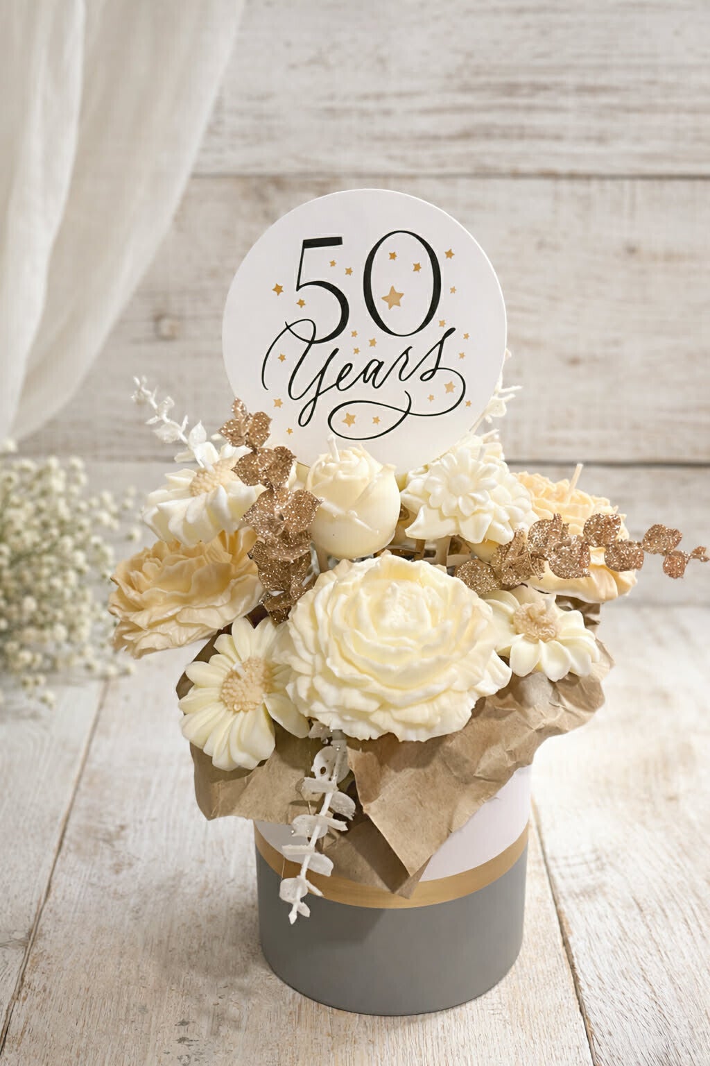 Anniversary Candle Arrangement