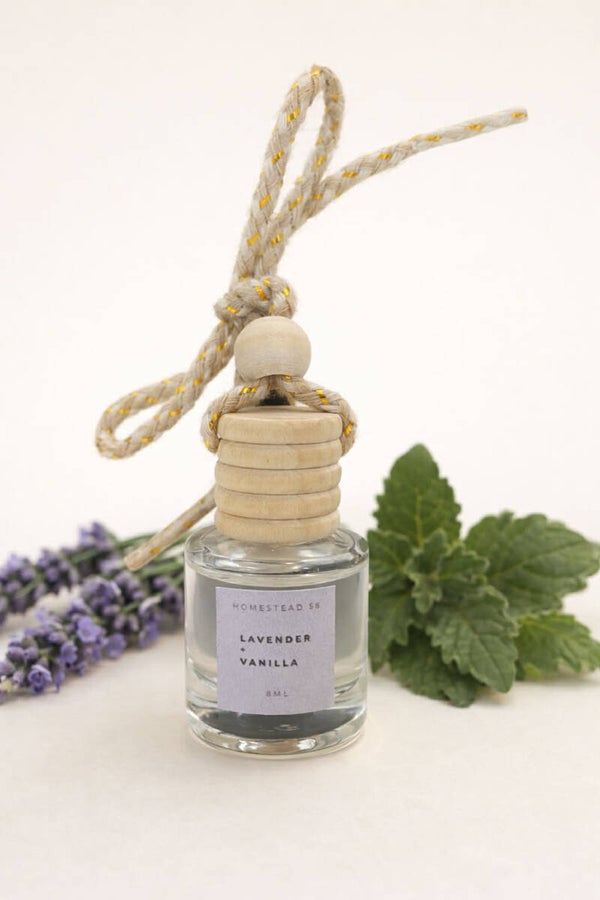 Lavender + Patchouli Essential Oil Car Diffuser