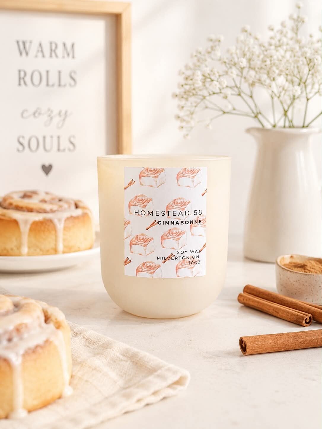 Cinnabonne 10oz Candle