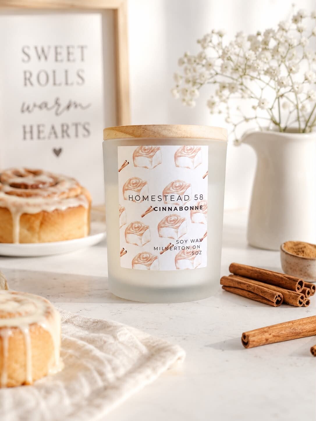 Cinnabonne 5oz Candle