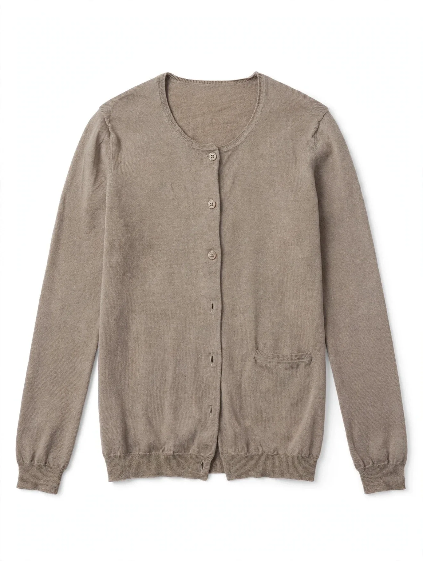 RENÉ LEZARD Damen Feine Strickjacke in Taube, S