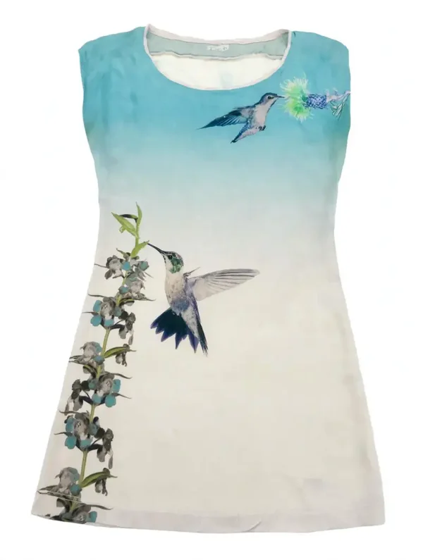 MARCCAIN Damen Kolibri Seidentop , S
