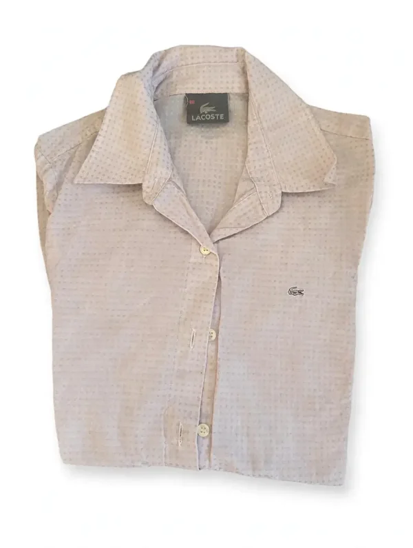 LACOSTE, Damenbluse mit Taillenschlaufe, S