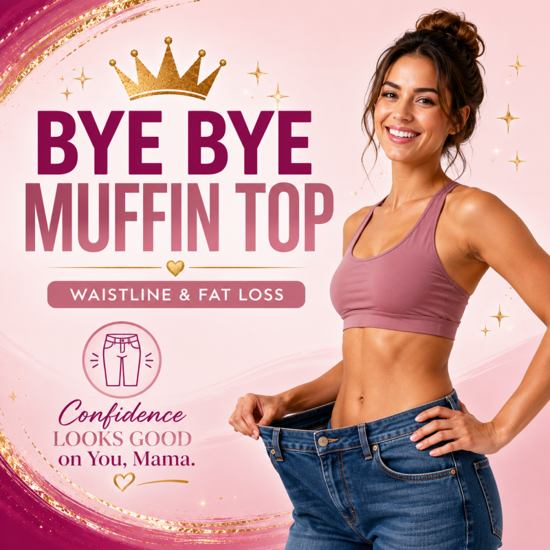 Bye Bye Muffin Top program - fat loss and core strength for moms over 35