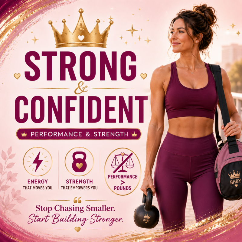 Strong and Confident program - strength training without the scale for moms