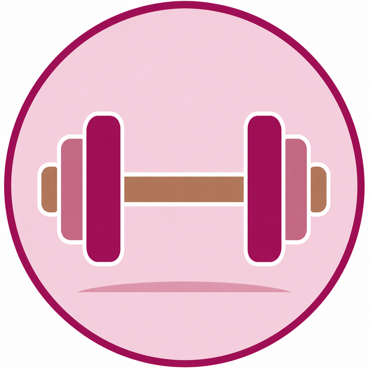 Step 3 dumbbell icon - start your MomStrong fitness journey for moms over 35