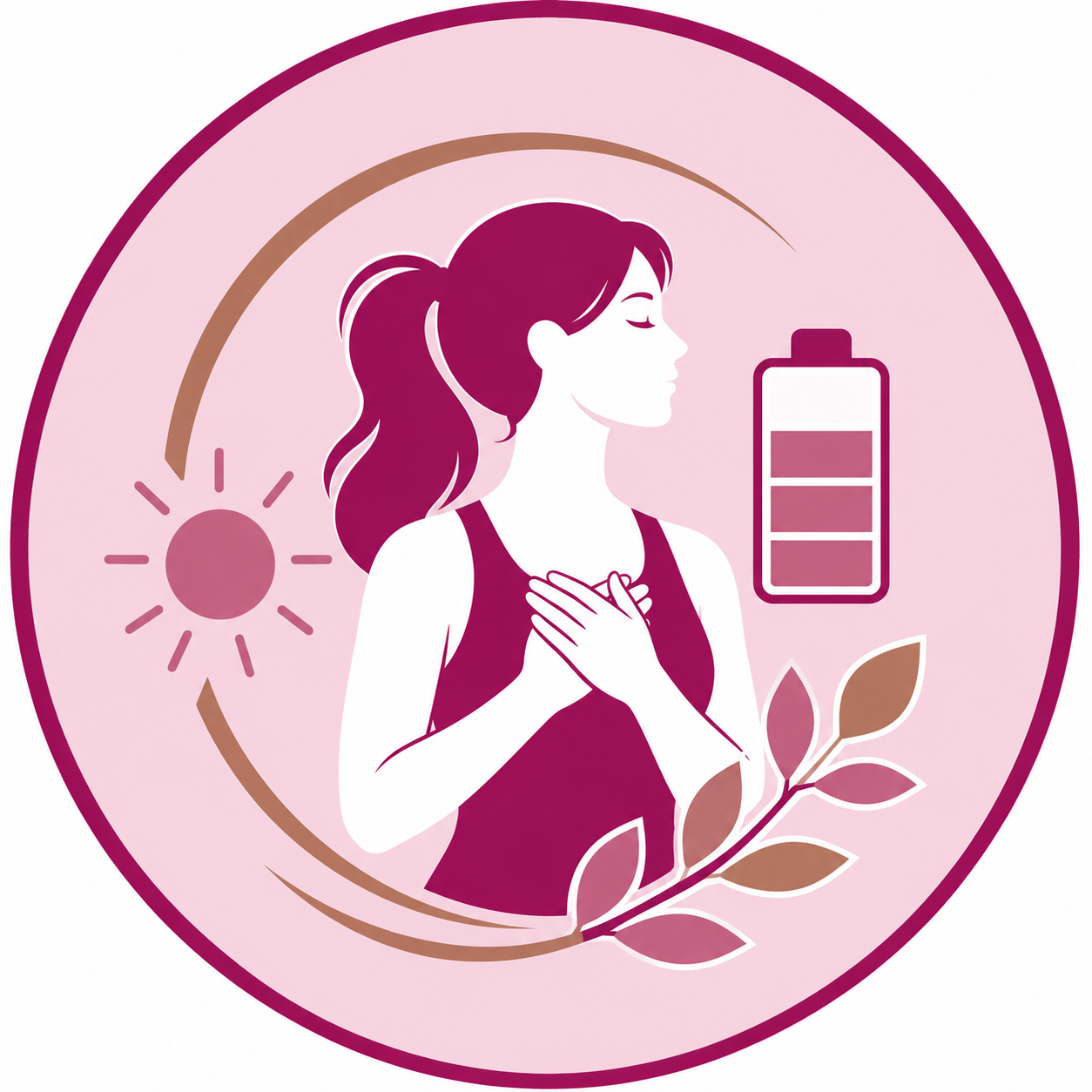 Steady energy benefit icon - online fitness coaching for moms over 35