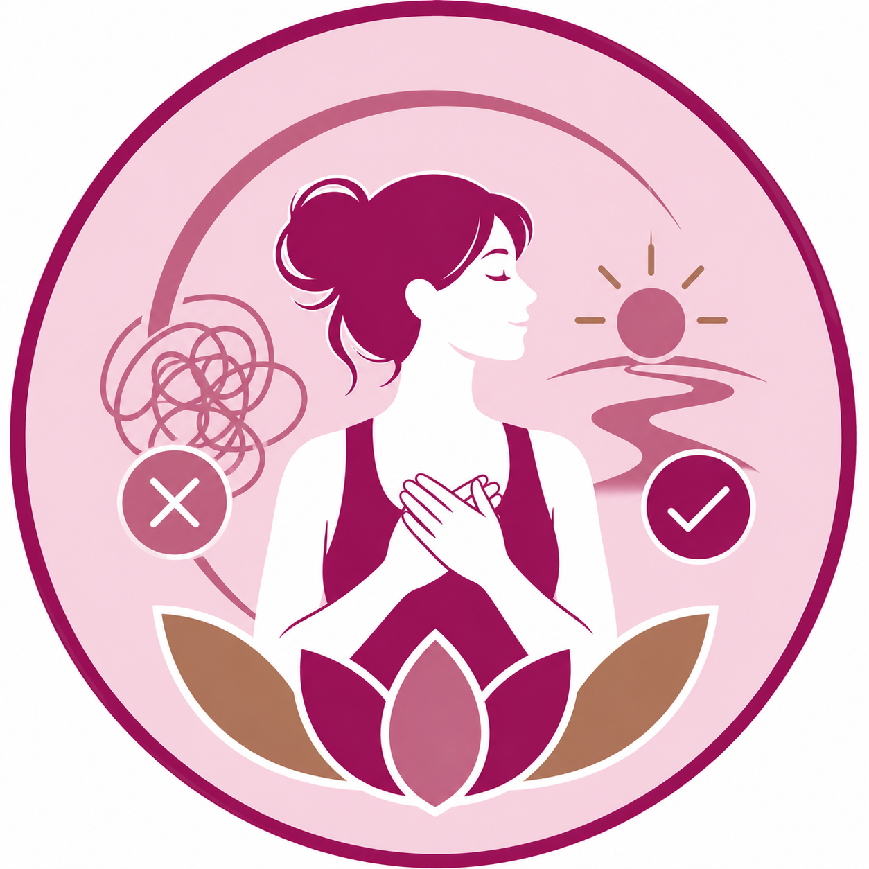 More patience benefit icon - healthy habits coaching for busy moms