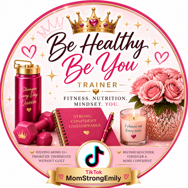 Be Healthy Be You on TikTok - MomStrongEmily fitness tips for moms