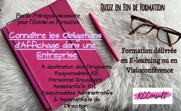 F2.5 "Connaître les Obligations d'Affichage dans une Entreprise"