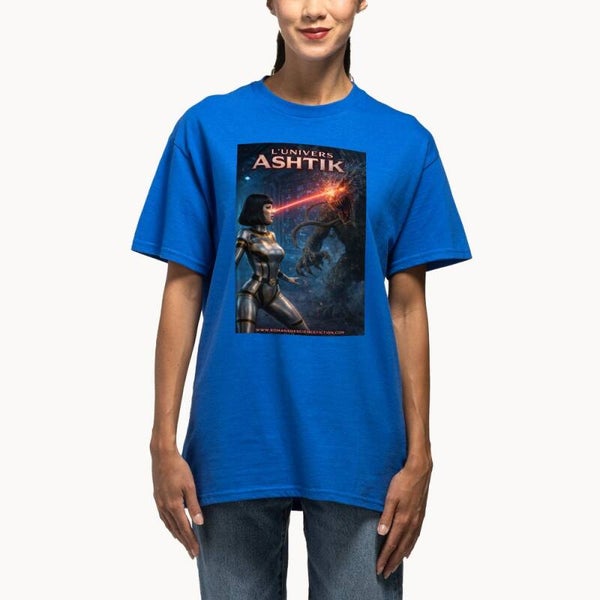 T-Shirt Charlotte attaque un Pupotant au laser
