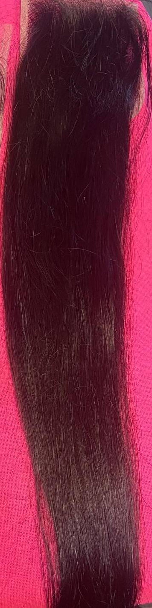 5x5 HD transparent lace straight