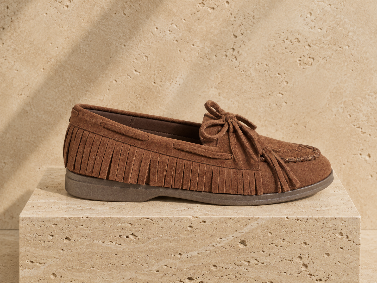 Loafer bruin