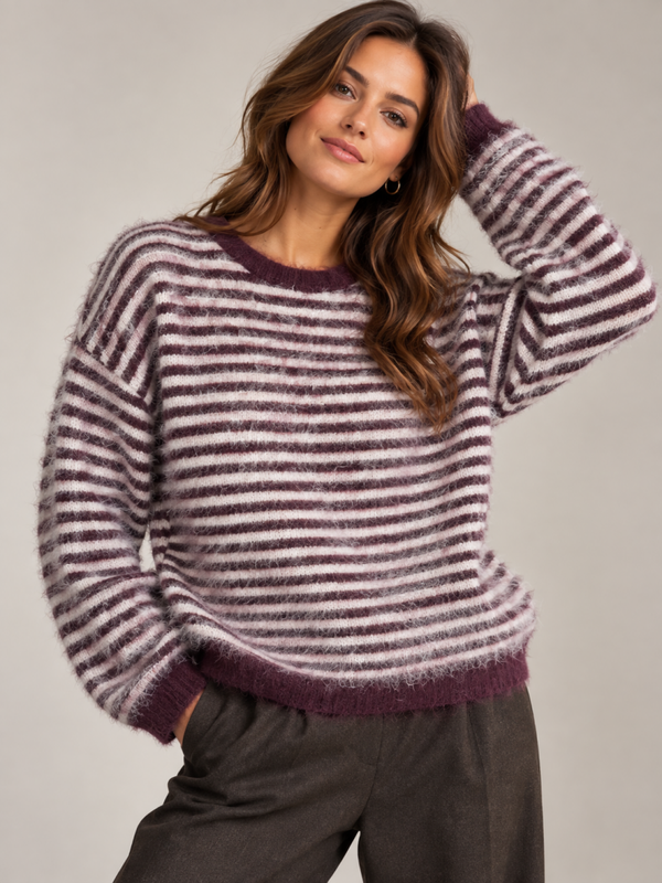 Stripey bordeaux