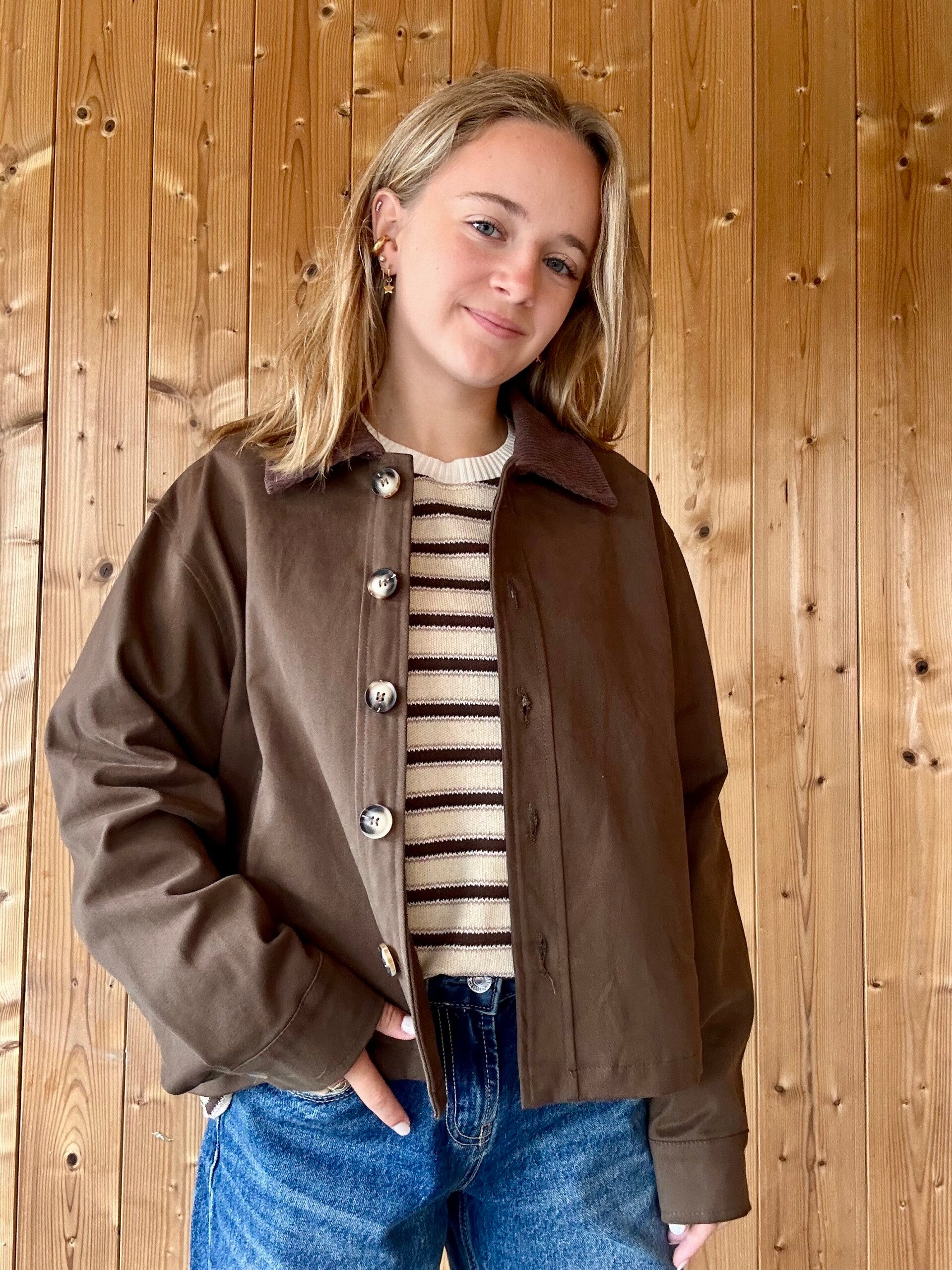 Sofie bruin/kaki