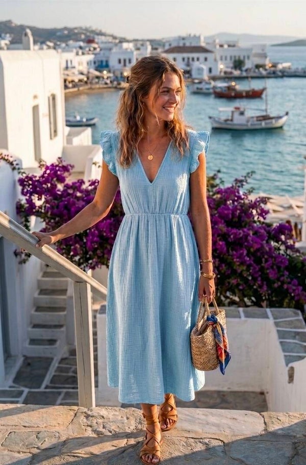 Caro lichtblauw