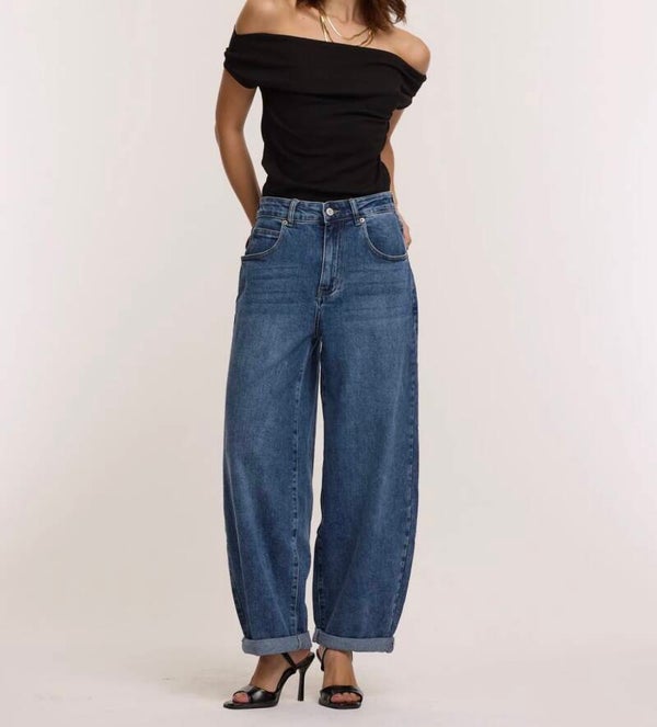 Balloonjeans blauw