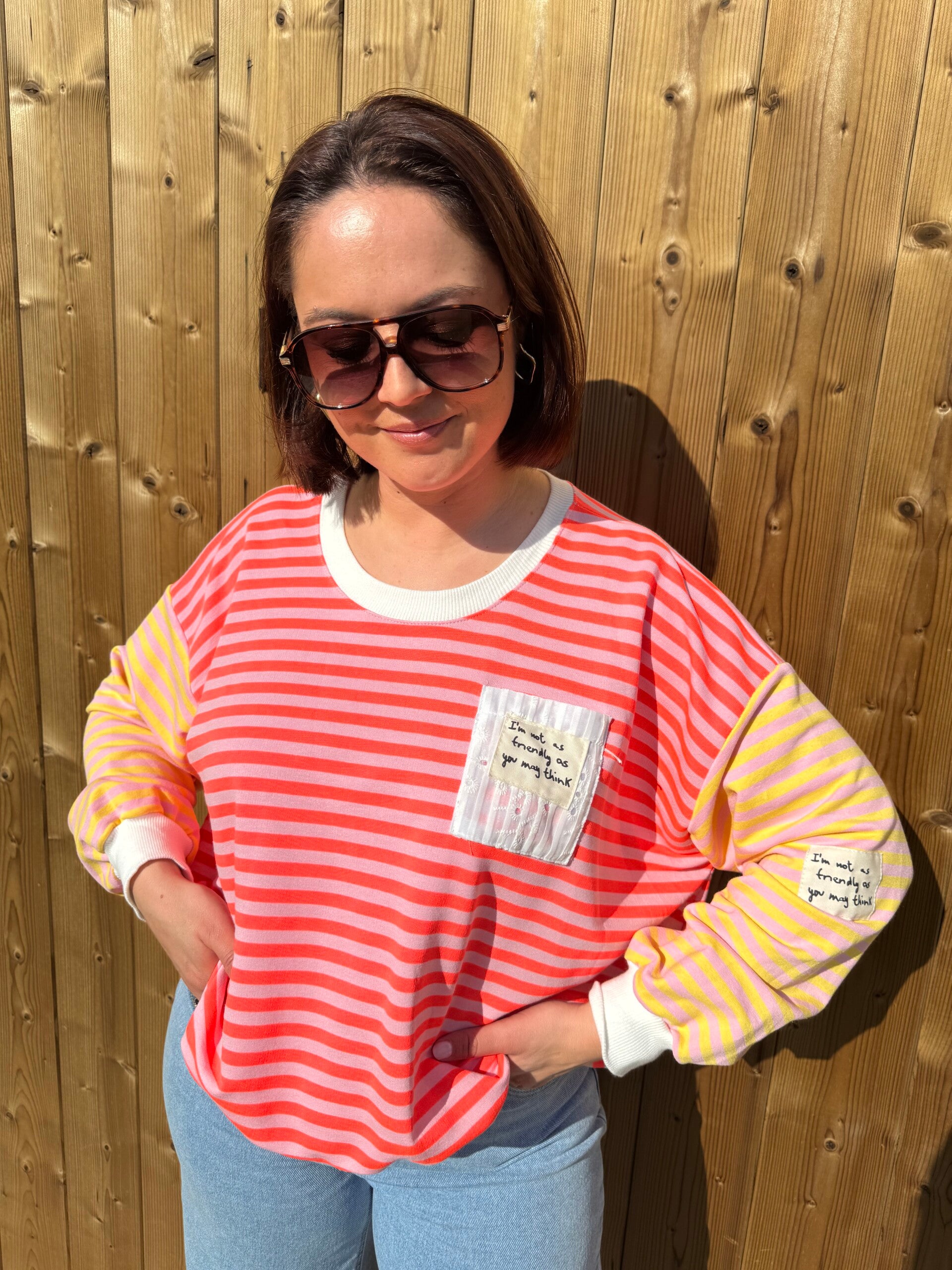 Friendly pink/yellow