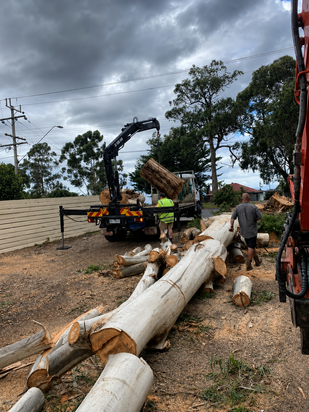 SJM Tree Service Log Carting Services Yarra Valley Arborist