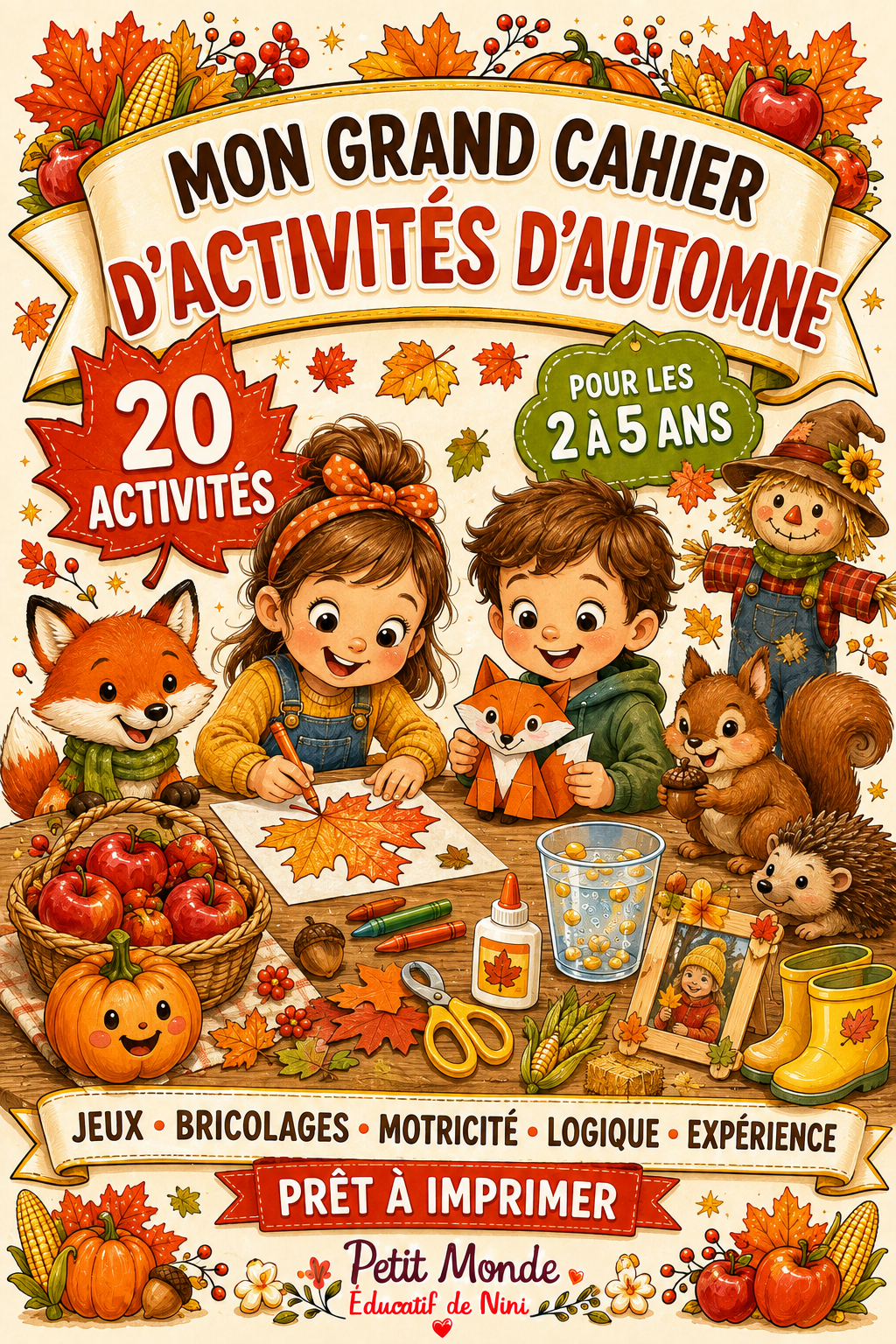 Kit D'activités Thème de l'automne