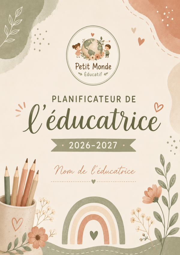 Planificateur Éducatif 2026-2027 (PDF numérique)