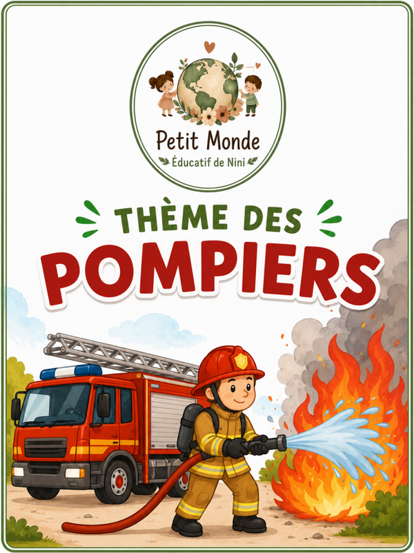 Kit d'activités Thème des Pompier