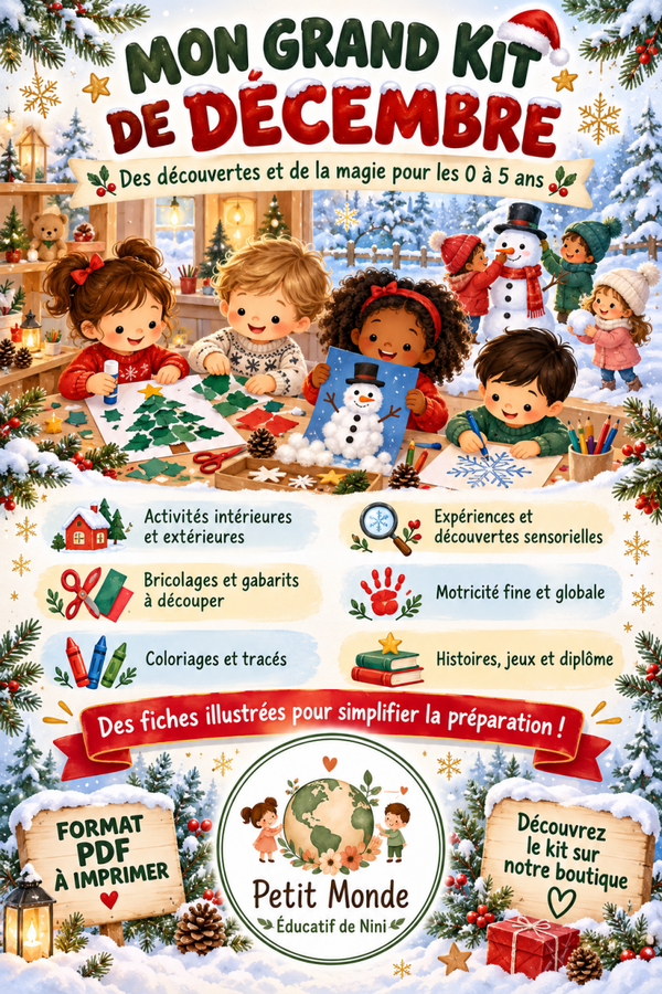 🎄❄️ MON GRAND KIT DE DÉCEMBRE ❄️🎄