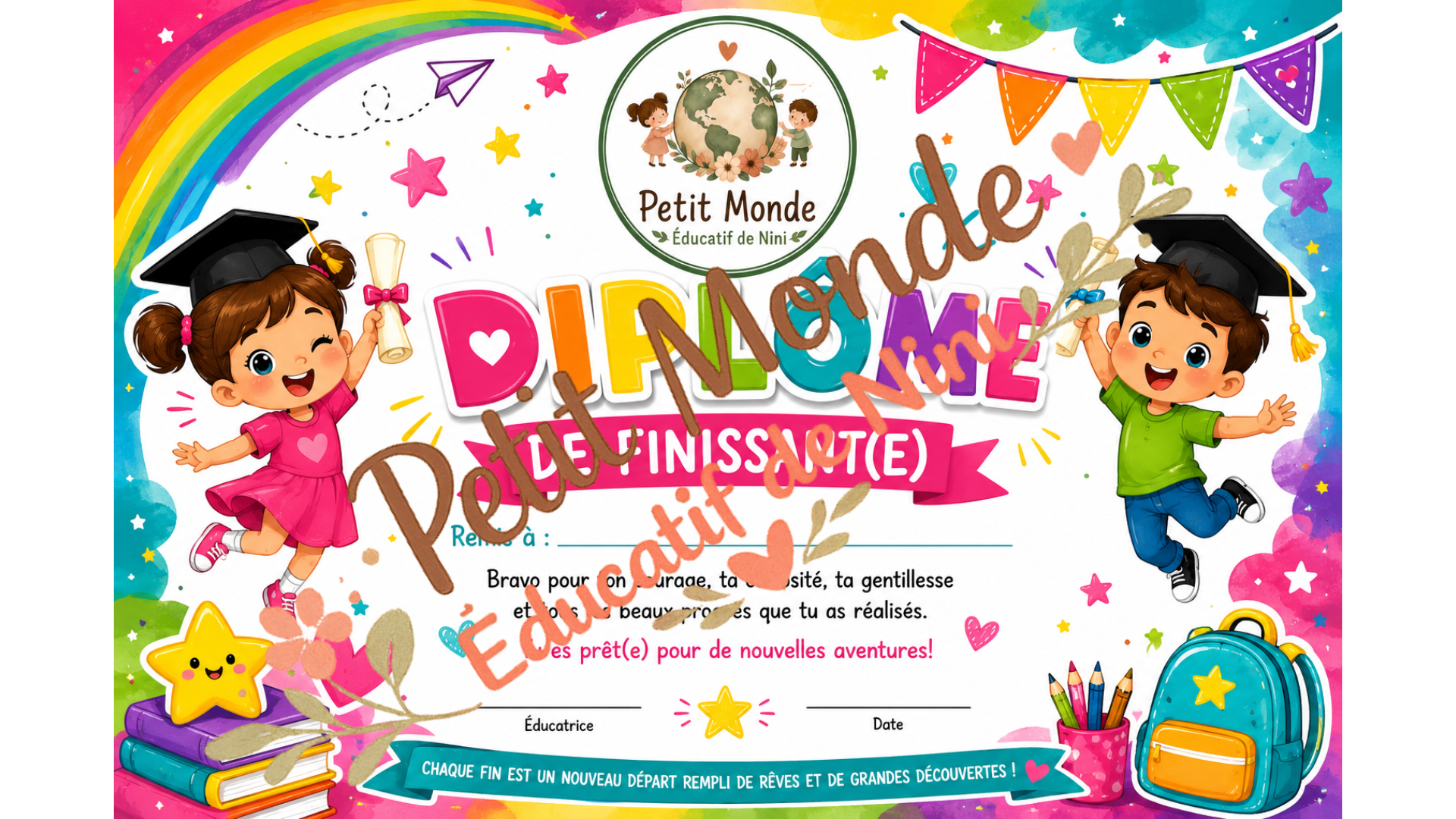 Diplôme de finissant(e) 2