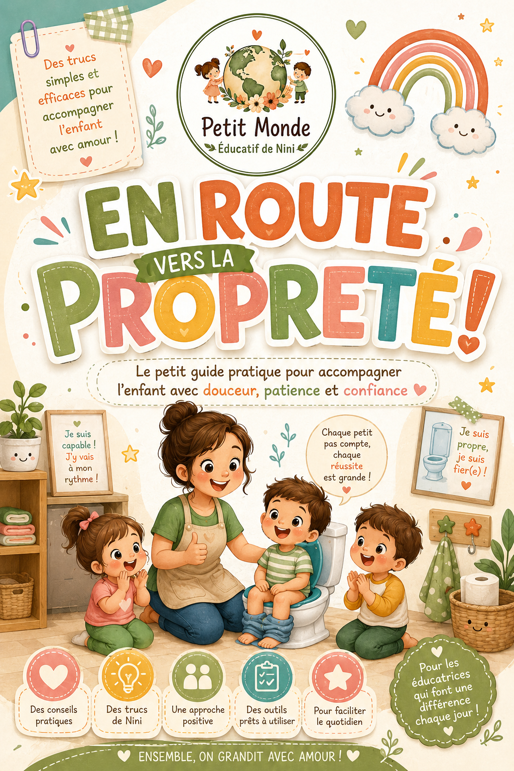 En route vers la propreté!