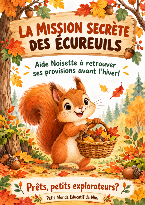 La mission secrète des écureuils 🐿️🍂