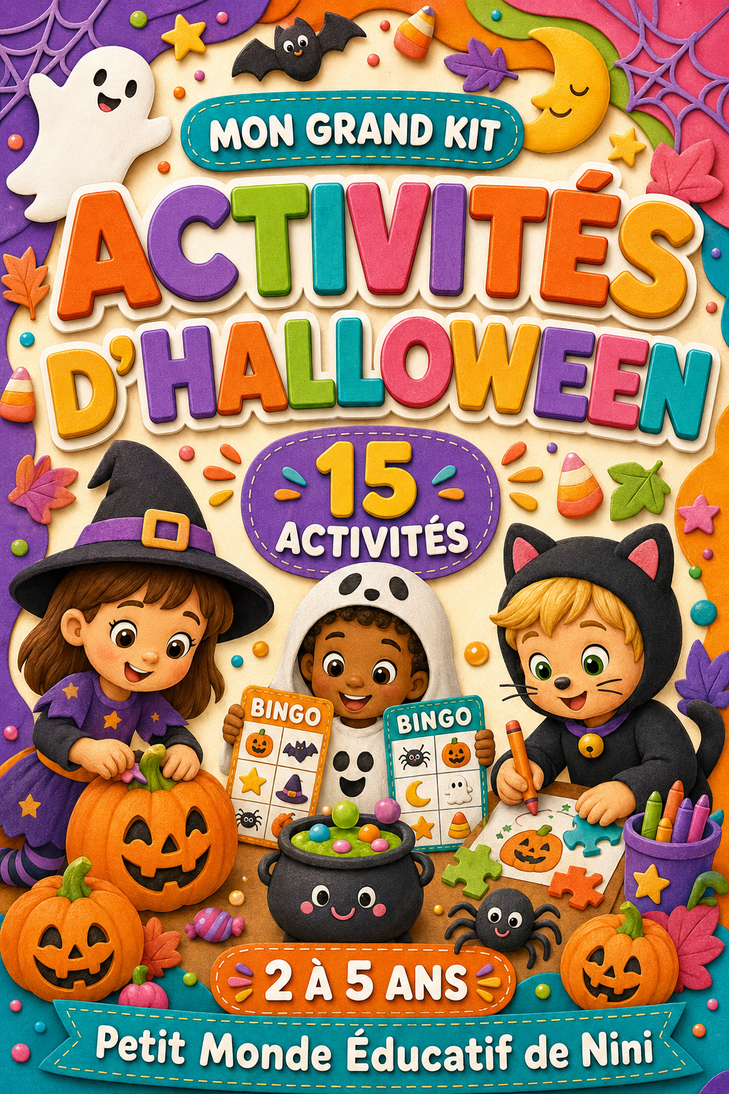 Kit d'activités thème Halloween