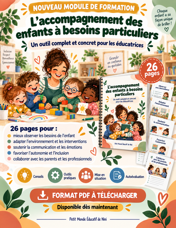 🌿 NOUVEAU MODULE DE FORMATION POUR ÉDUCATRICES 🌿