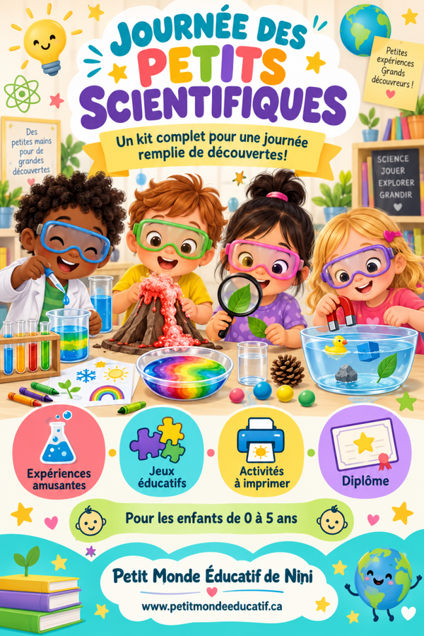 🧪 Journée des petits scientifiques