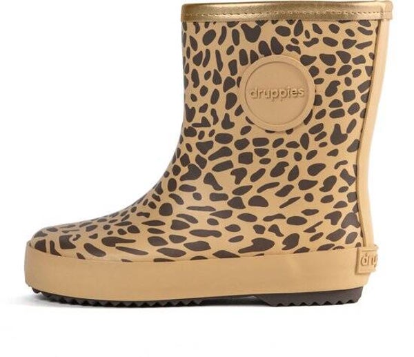 Druppies regenlaarzen leopard maat 24