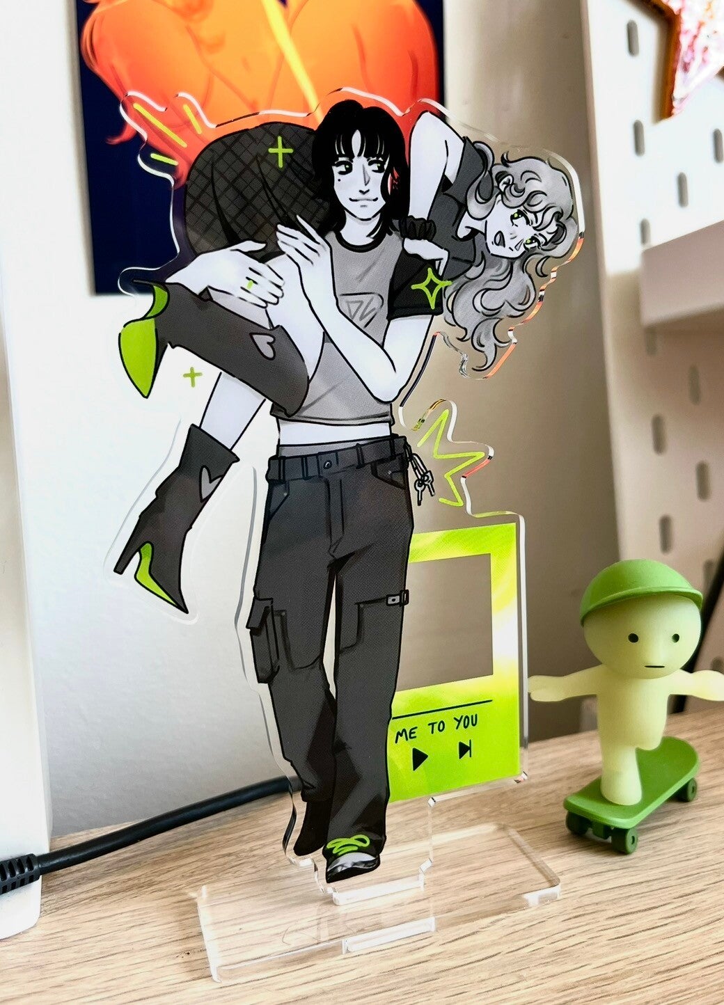 Keychain / Carabiner / Standee