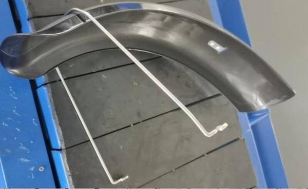 Spatbord voor of achter