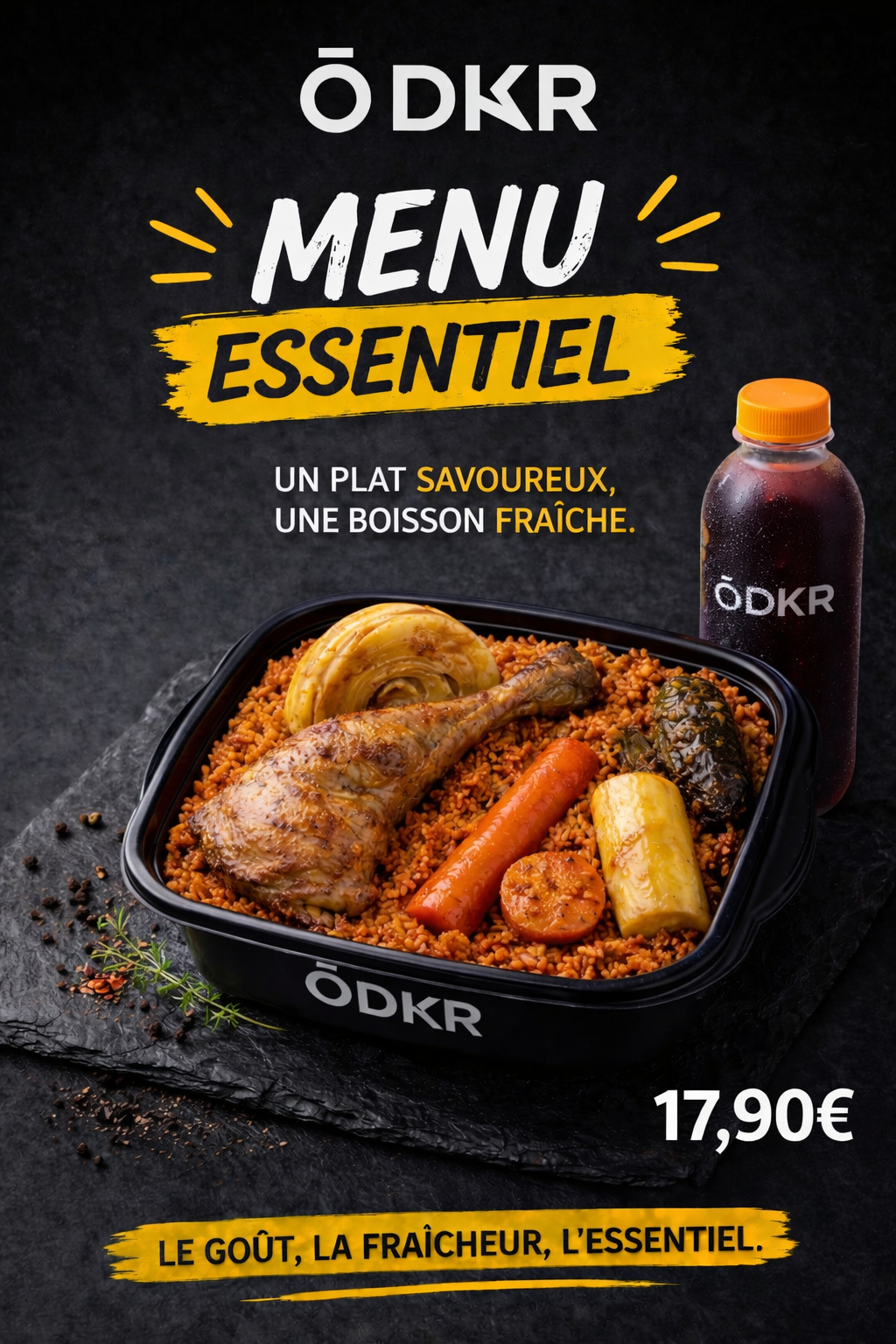 MENU ESSENTIEL