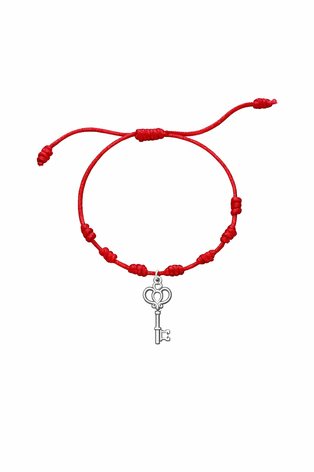 PULSERA 7 NUDOS CON LLAVE ABRECAMINOS