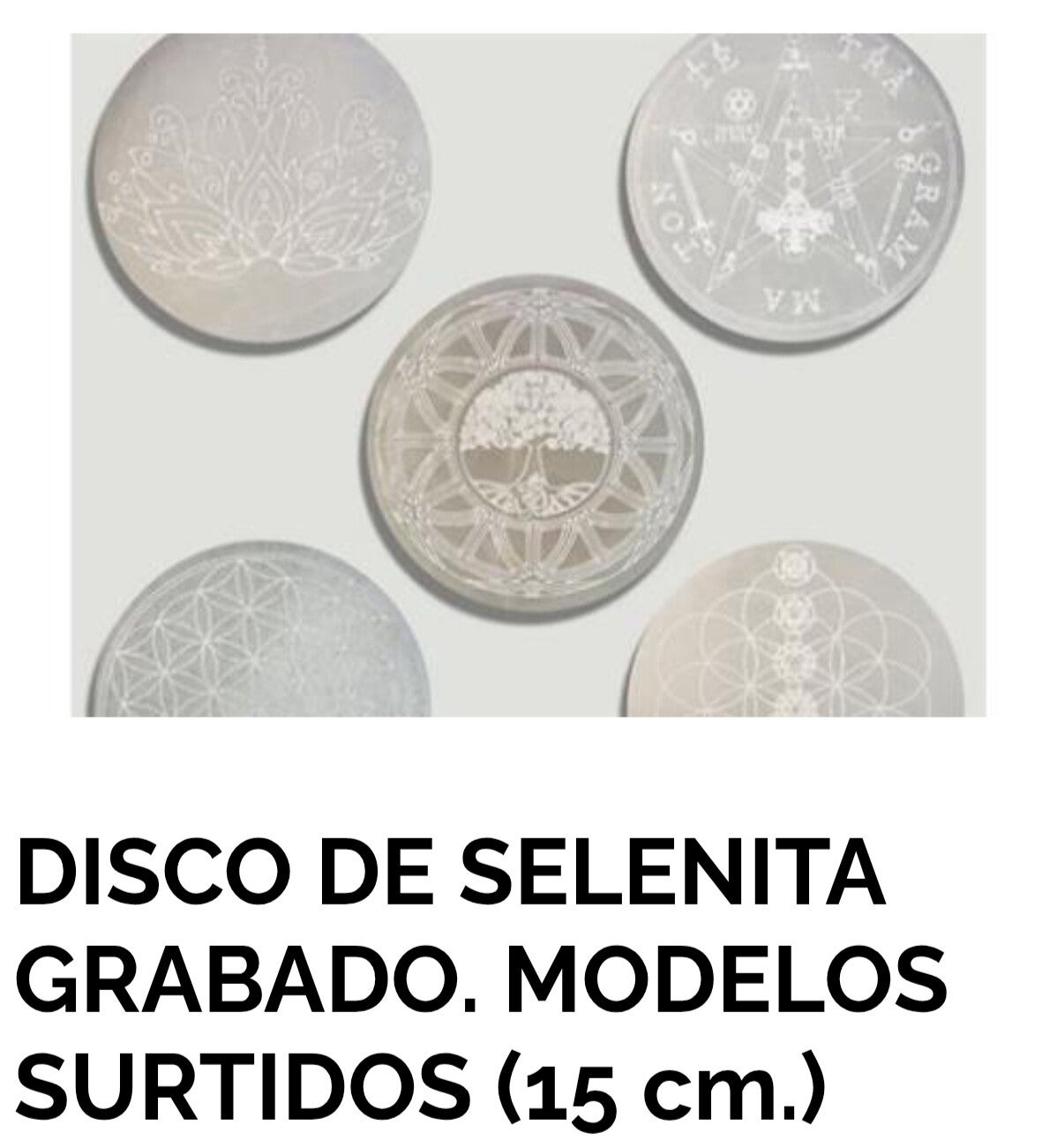 DISCO DE SELENITA