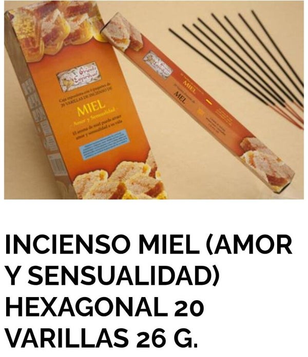 INCIENSO DE MIEL
