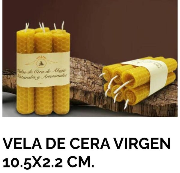 VELAS DE CERA VIRGEN