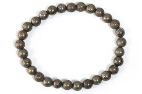 PULSERA ELASTICA PIRITA BOLA 6MM