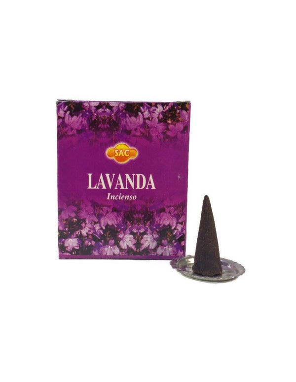 INCIENSO CONO LAVANDA